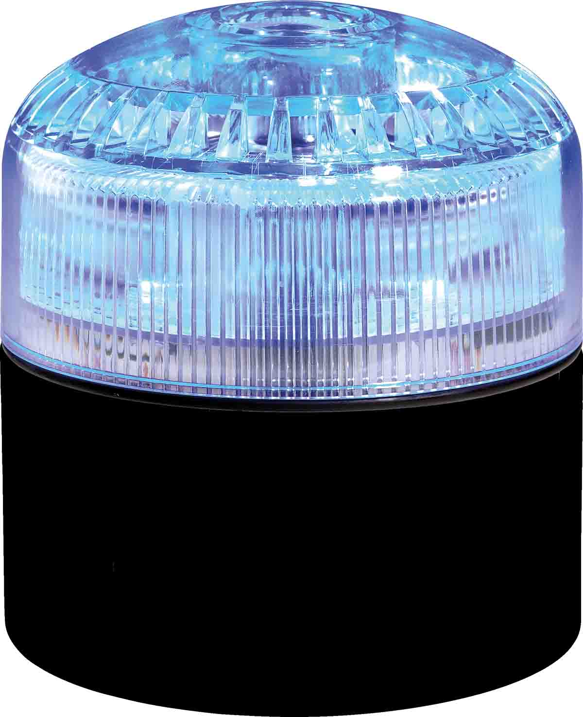 RS PRO Blue Sounder Beacon, 12 → 24 V, IP65, Base Mount, 105dB at 1 Metre