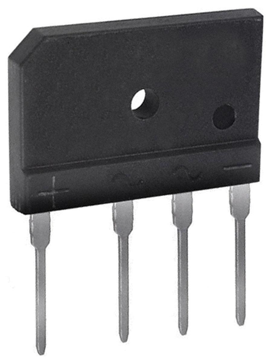 HY Electronic Corp Bridge Rectifier, 8A, 600V, 4-Pin