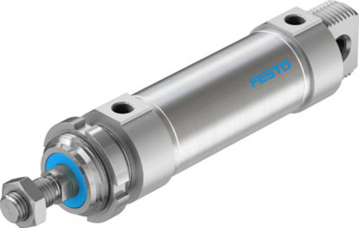 Festo 80 mm Pneumatic Roundline Cylinder - 559318 DSNU-50-80-PPS-A Series, Double Acting Acting