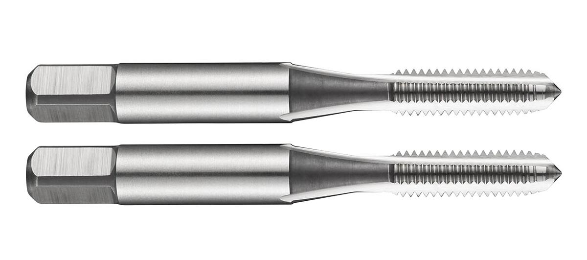 Dormer Tap Set HSS 2-Piece 1.5mm Pitch Metric Standard Hand Tap M15 Thread