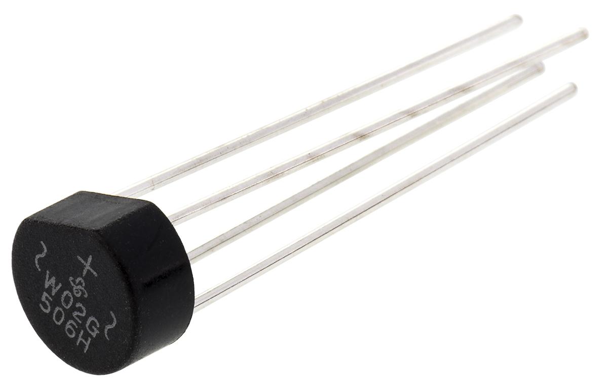 Vishay Bridge Rectifier, 1.5A, 200V, 4-Pin
