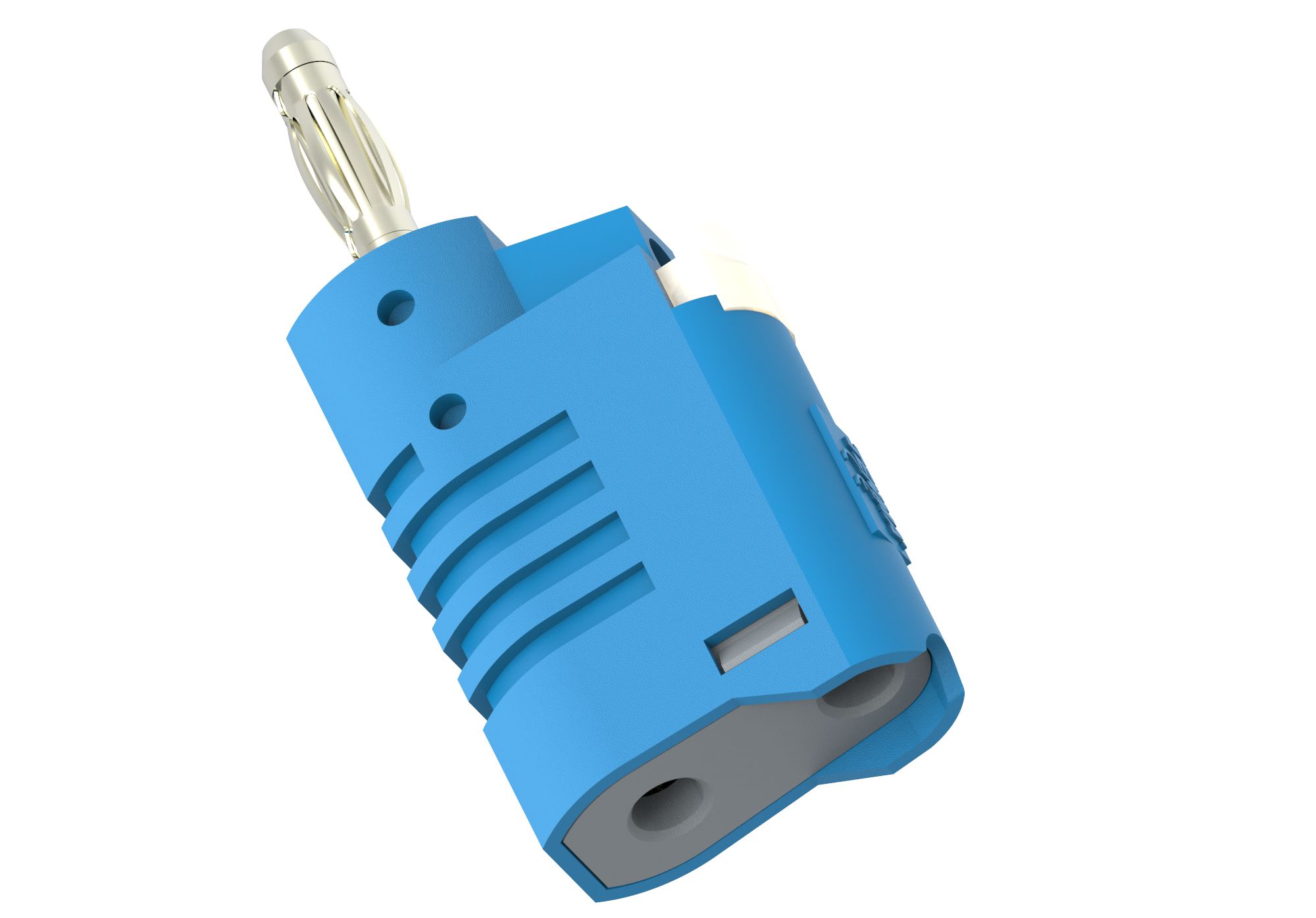 Electro PJP Blue Male Banana Connector, 36A, 30 → 60V