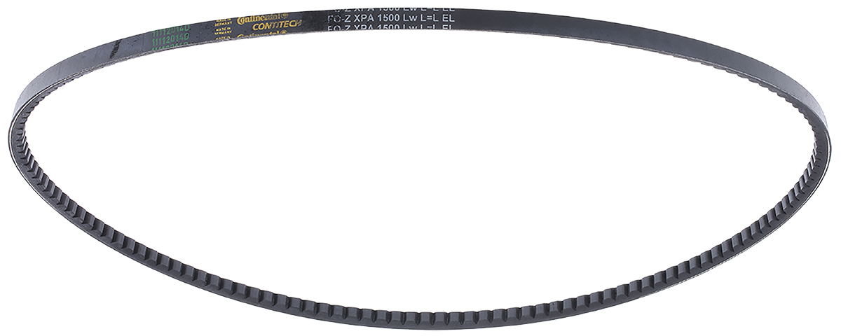 Contitech Drive Belt, belt section XPA, 1500mm Length