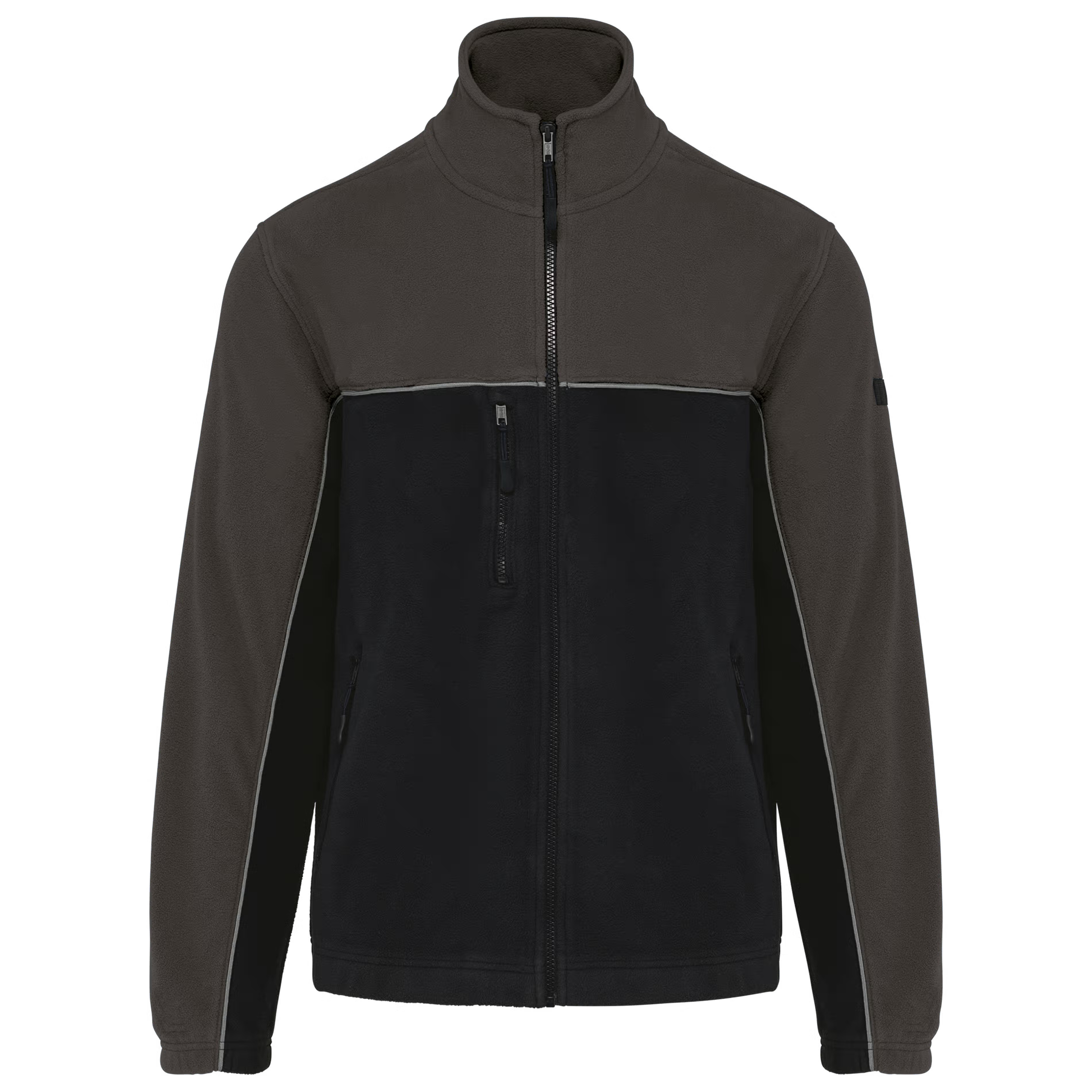 KARIBAN WK904 Black, Grey 100% Polyester Jacket XL