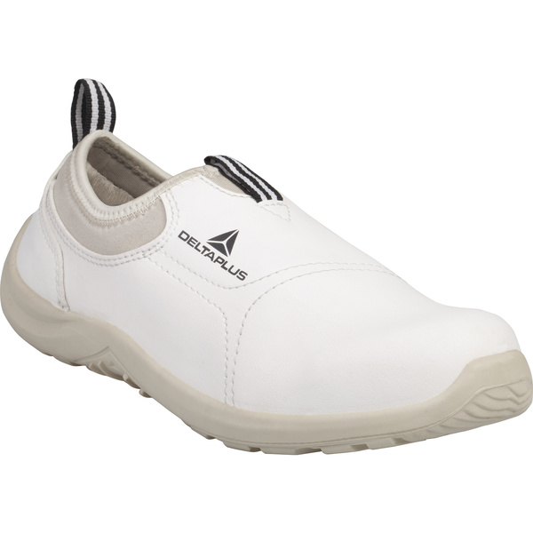 Delta Plus Unisex White Stainless Steel Toe Capped Safety Shoes, UK 8, EU 42