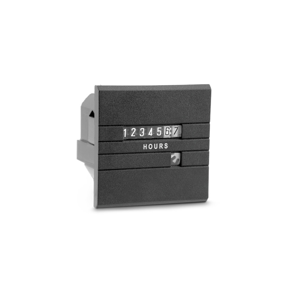 Trumeter 711 Hour Meter, 7 Digit Analogue, 60Hz, 115 V ac