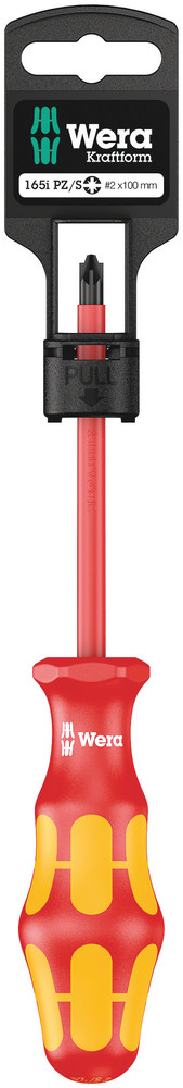 Wera Pozidriv, Slotted Insulated Screwdriver, VDE/1000V