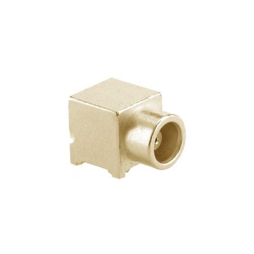 Huber+Suhner 85_MCX Series Socket Surface Mount Coaxial PCB Connector, 50Ω, Surface Mount Termination, Right Angle Body