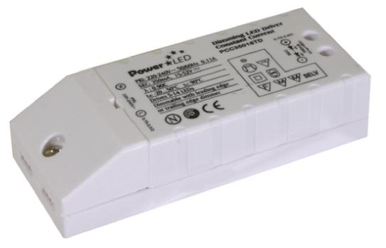 PowerLED LED Driver, 26 → 52V Output, 18W Output, 350mA Output, Constant Current Dimmable