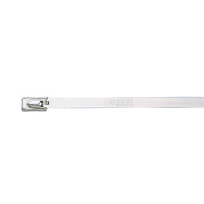 Panduit Cable Tie Assemblies, , 362mm x 4.6 mm, Natural 304 Stainless Steel, Pk-50