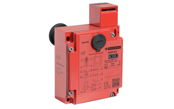 Telemecanique Sensors XCS Series Solenoid Interlock Switch, 2NC/1NO