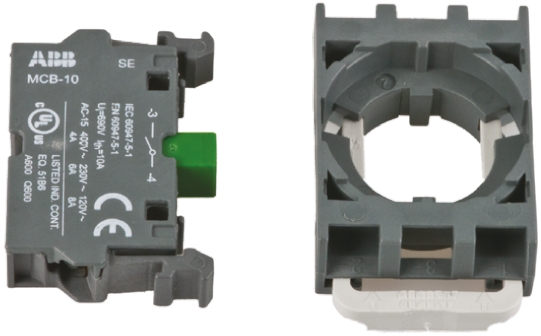 ABB ABB Modular Series Contact Block, 690V, 1NO
