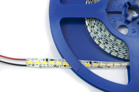 Intelligent LED Solutions 24V dc White LED Strip Light, 5500K Colour Temp
