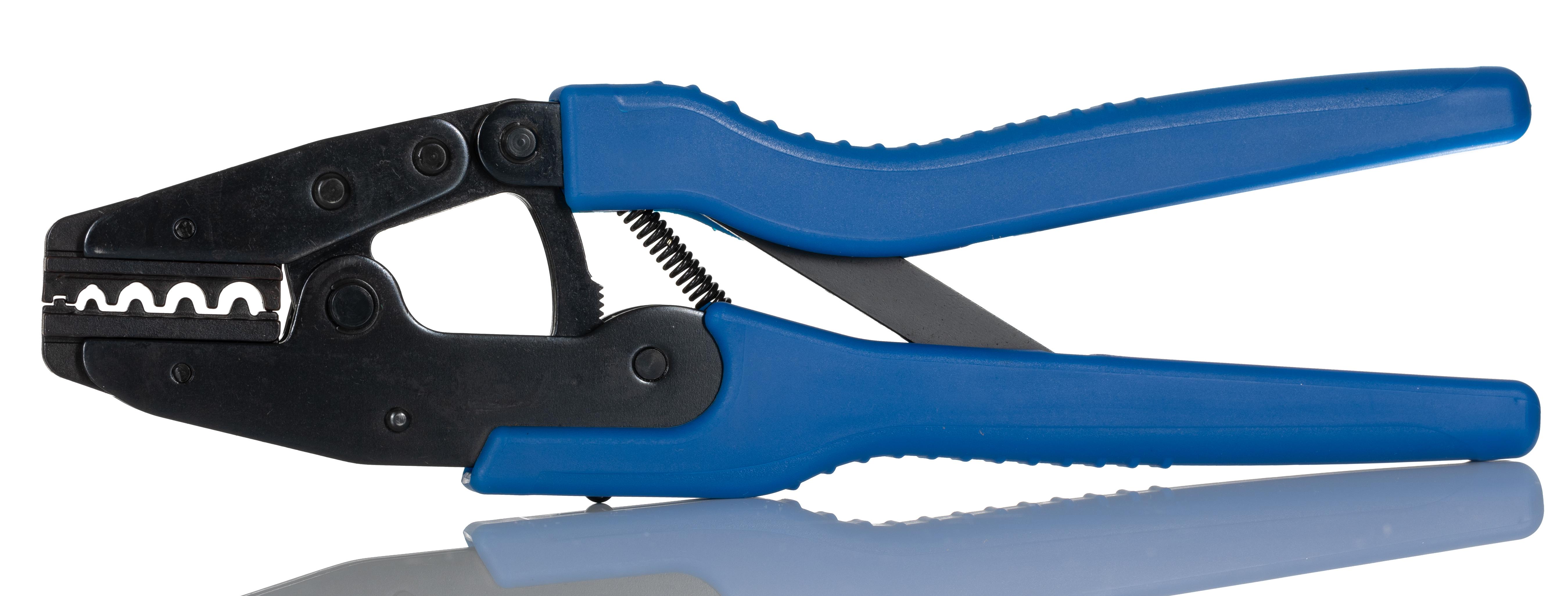 RS PRO Hand Ratcheting Crimp Tool for Copper Tubular Lugs, 0.3→2.5, 4→6, 10, 16mm² Wire