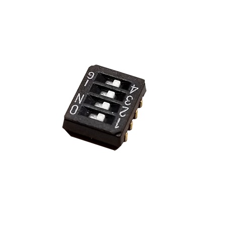 Nidec Components Surface Mount Slide Switch 4PST 100 mA Slide