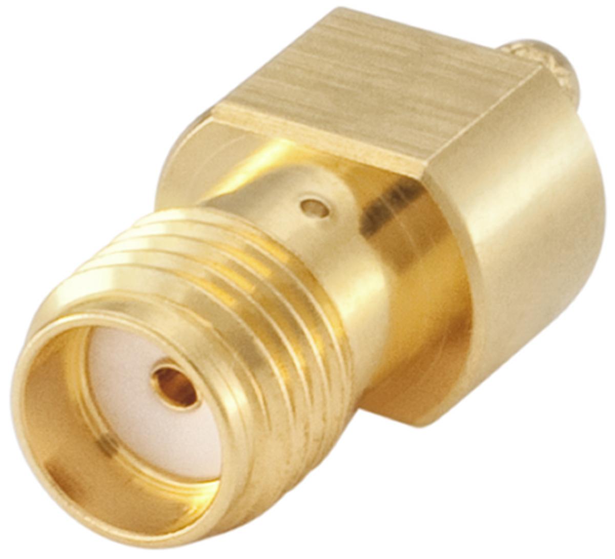Rosenberger SMA Series, Jack Cable Mount SMA Connector, 50Ω, Crimp Termination, Straight Body