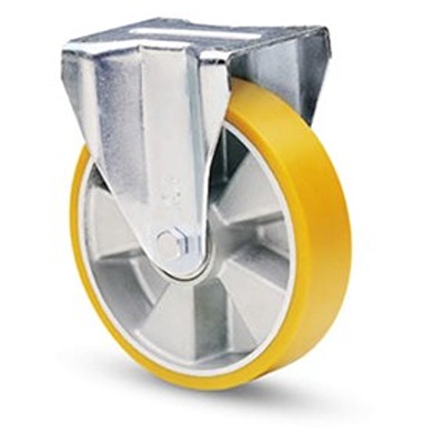 RS PRO Fixed Castor Wheel, 170kg Capacity, 125mm Wheel