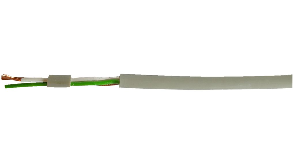 Cabloswiss LI-YY Series Multicore Industrial Cable, 4 Cores, 0.5 mm², Unscreened, 100m, Unshielded Shield, Multicore