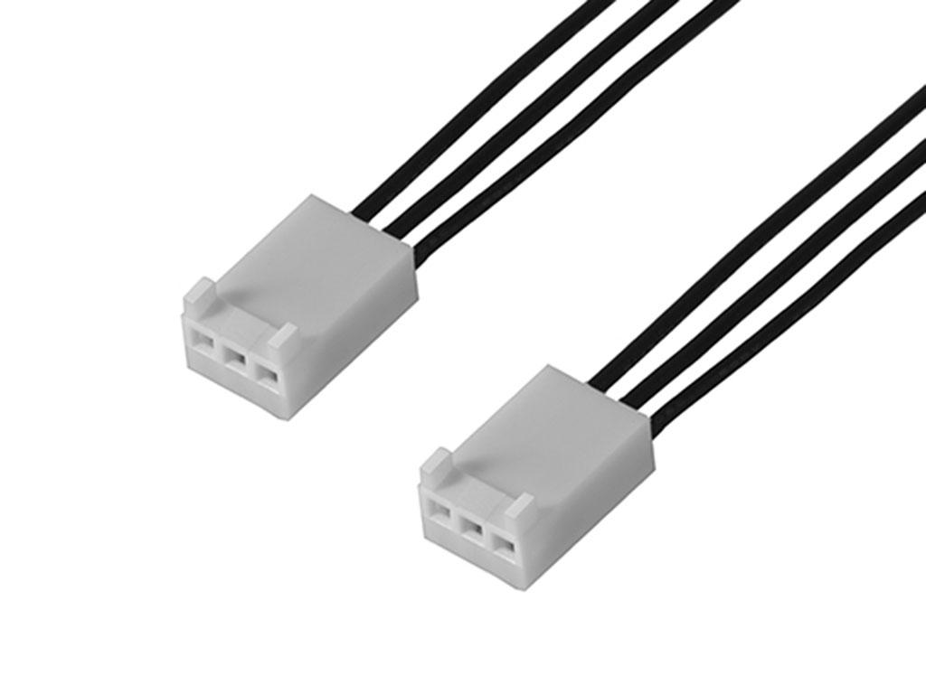 Molex 3 Way Female KK 254 to 3 Way Female KK 254 Wire to Board Cable, 600mm
