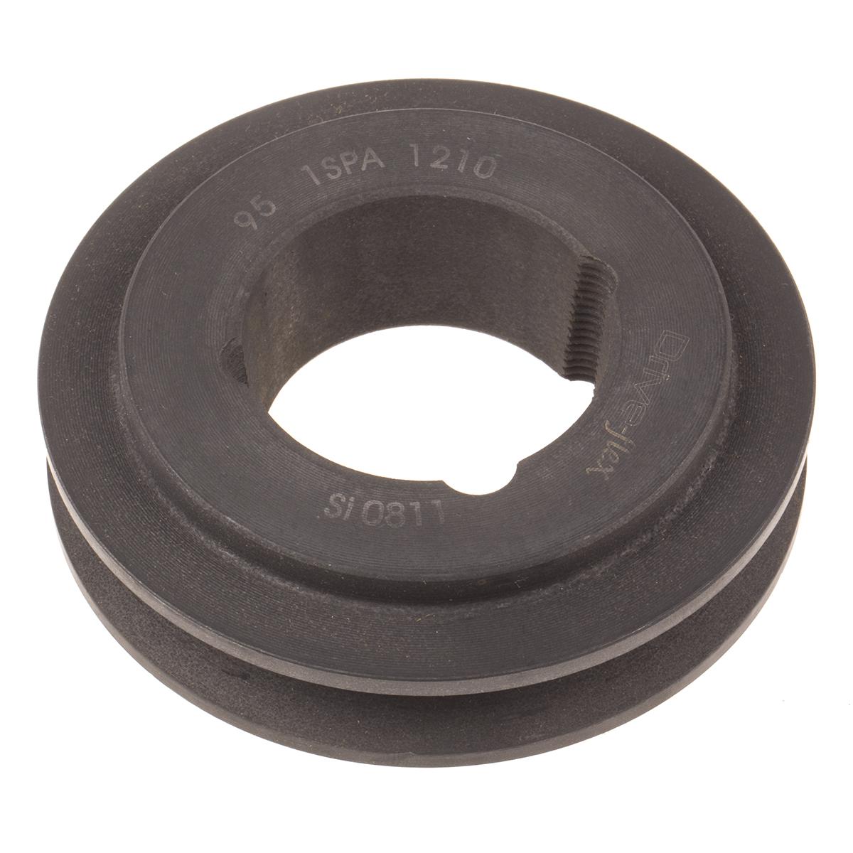 RS PRO Pulley, Cast Iron, Steel