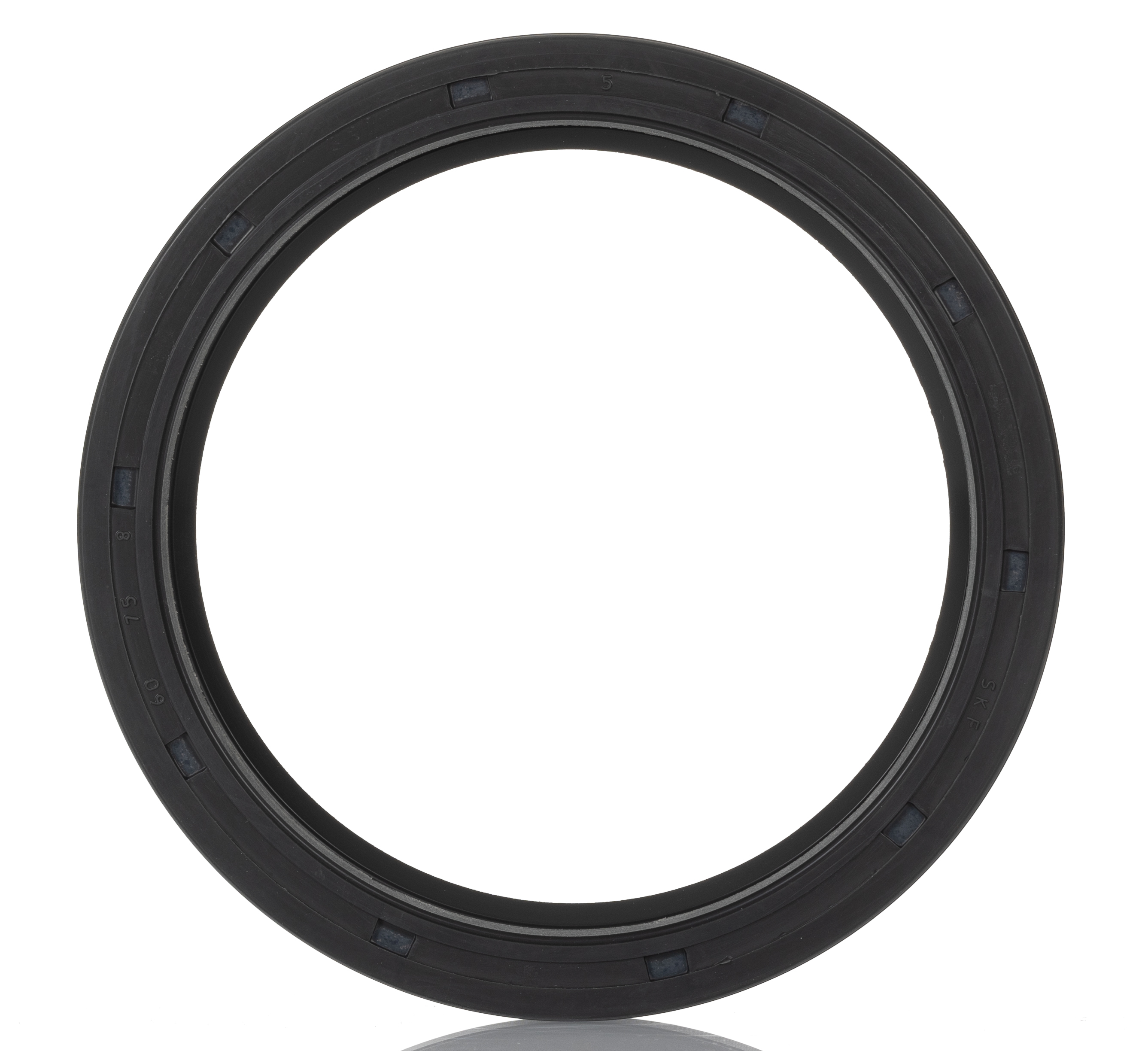SKF Nitrile Rubber Seal, 60mm ID, 75mm OD, 8mm