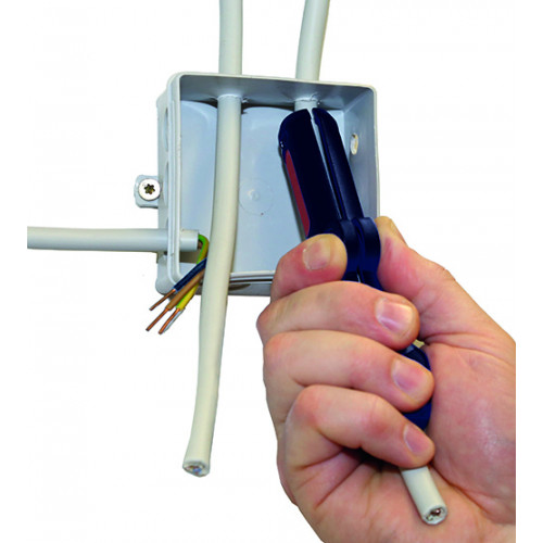 SAM 220-7 Series Wire Stripper, 6mm Min, 13mm Max, 24.5 mm Overall