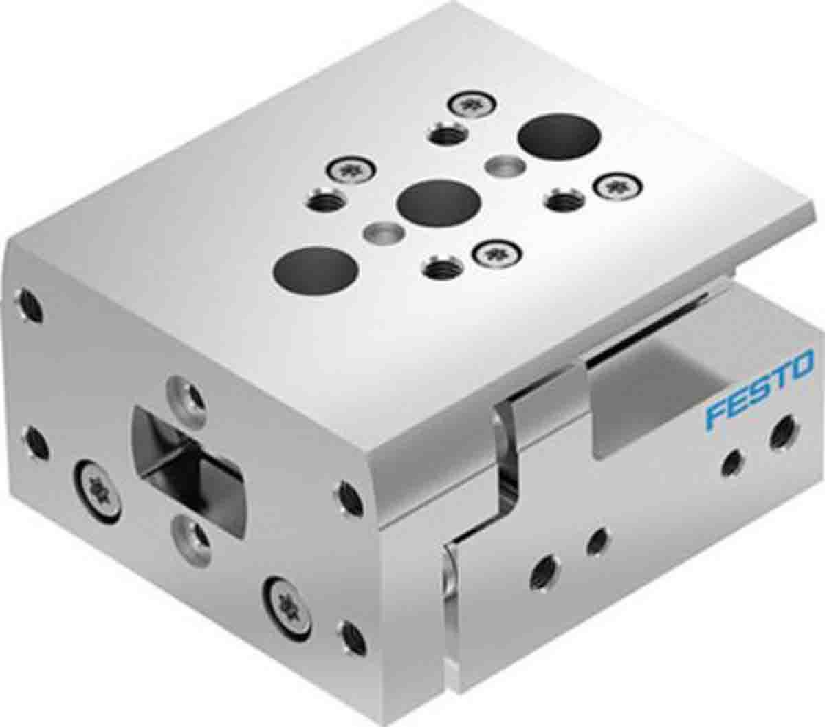 Festo Pneumatic Guided Cylinder - 8078853, 16mm Bore, 10mm Stroke, DGST Series, Double Acting