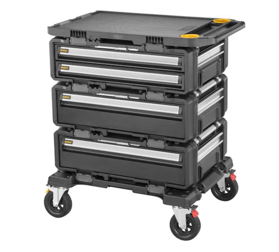 DeWALT, 4 Drawer Floor Standing Storage Cabinet, 51 x 66cm