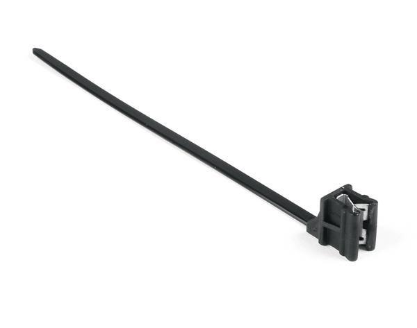 HellermannTyton Cable Tie, Releasable, 160mm x 4.6 mm, Black PA 6.6 Heatstabilised, Pk-500