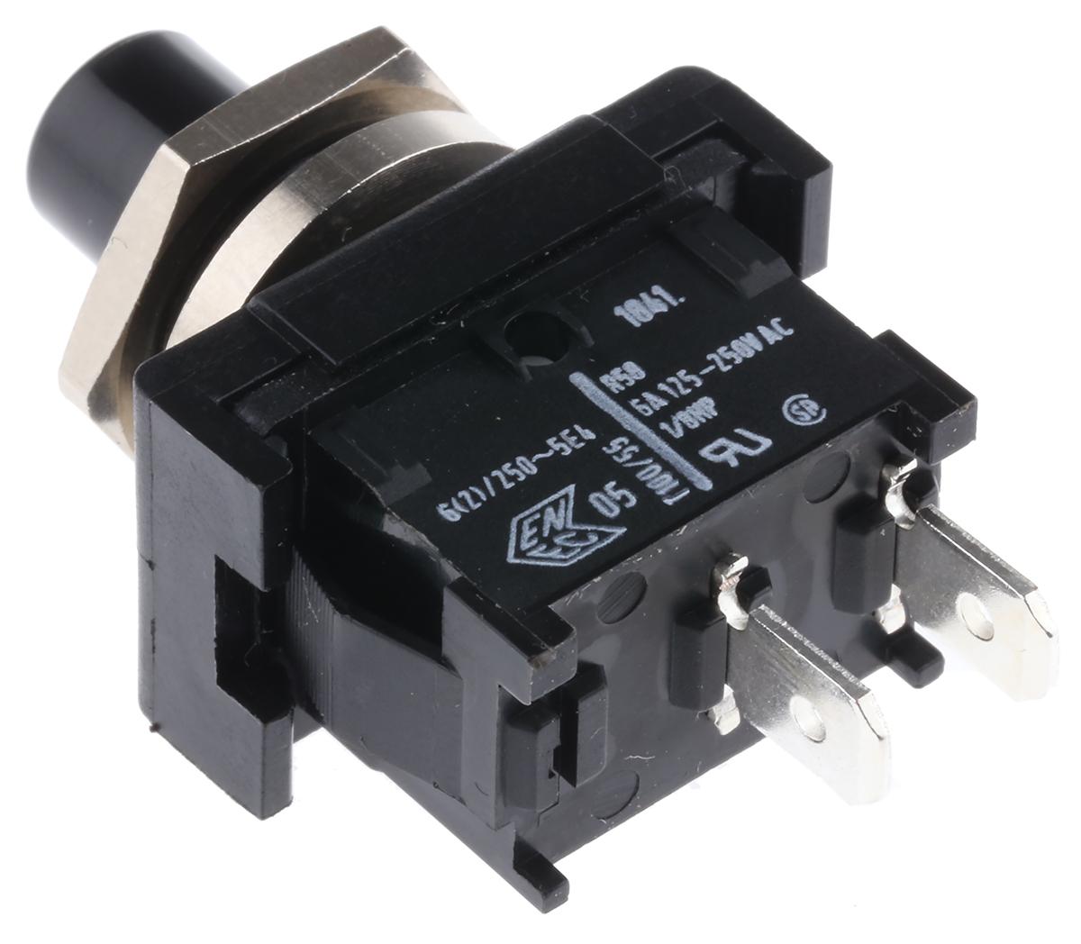 Marquardt Push Button Switch, SPST, IP40