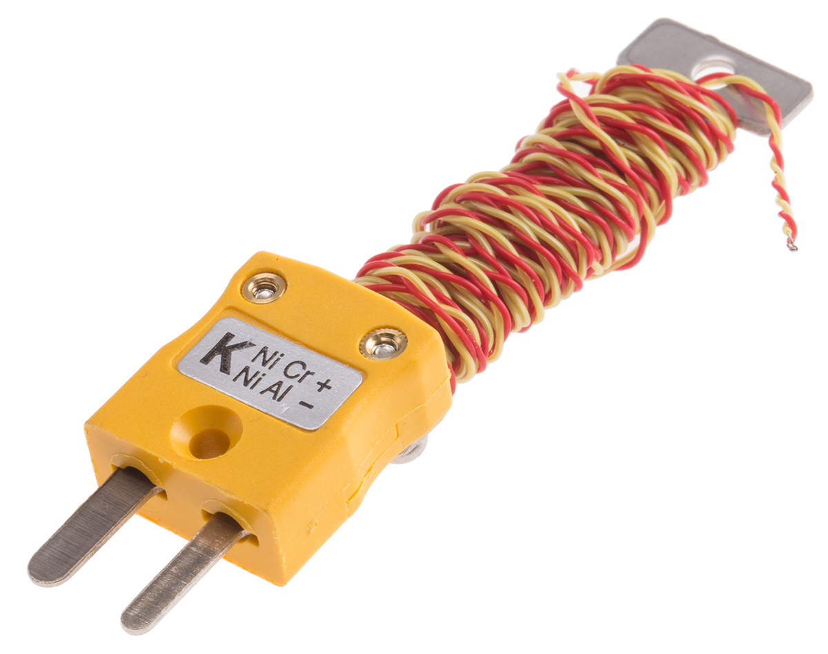 RS PRO Type K Exposed Junction Thermocouple 2m Length, 1/0.2mm Diameter → +220°C