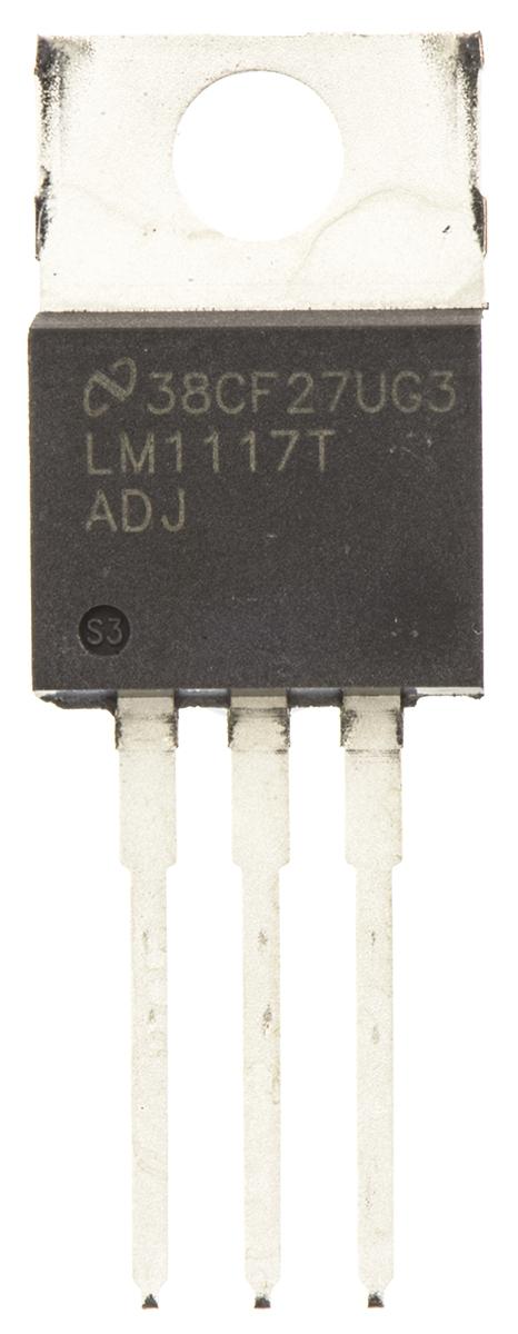 Texas Instruments LM1117T-ADJ/NOPB, Voltage Regulator 15V TO-220 3-Pin