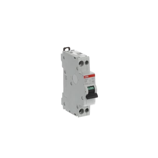 ABB SN201 MCB, 1+N, 6A Curve D, 230V AC, 10 kA Breaking Capacity