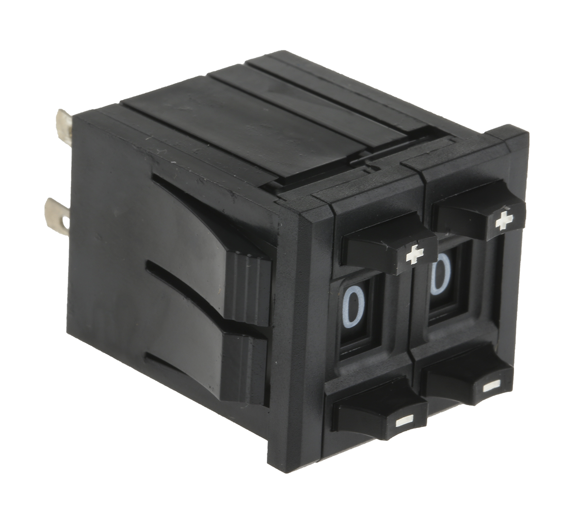 Bourns 3680 10kΩ Digital Display Precision Potentiometer 2-Gang Panel Mount, 3682S-1-103L