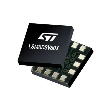 STMicroelectronics 6-Axis Surface Inertial Sensor 1.71 V 3.6 V, I2C/SPI, LGA-14L, 14-Pin