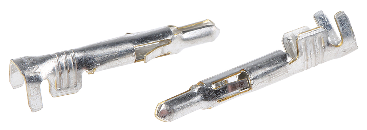 Molex MLX Series Male Crimp Terminal, 20AWG Min, 14AWG Max