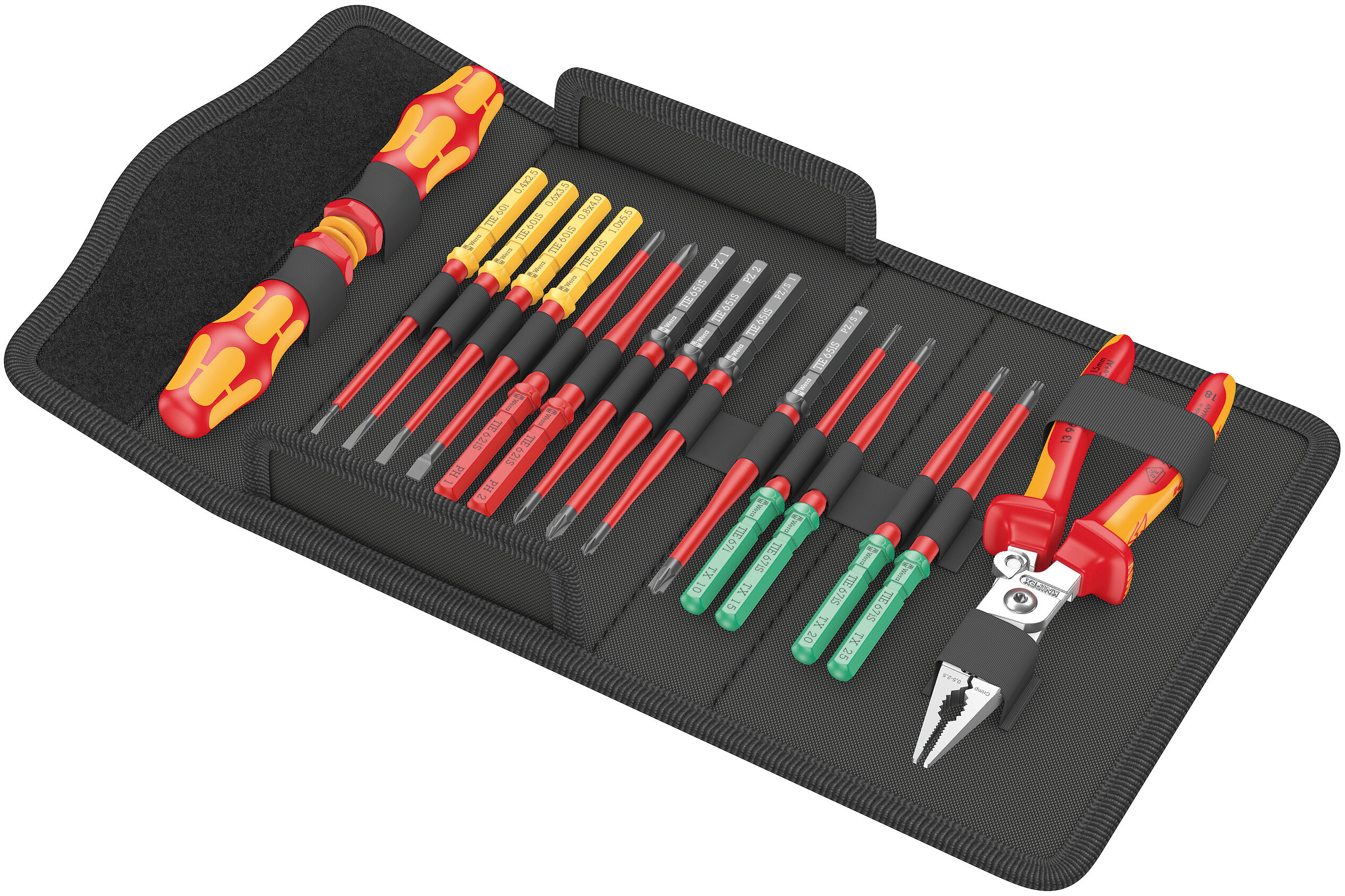 Wera Insulated Screwdriver, 17-Piece