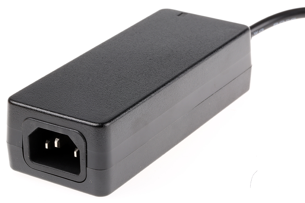 MEAN WELL 60W Power Brick AC/DC Adapter 12V dc Output, 5A Output