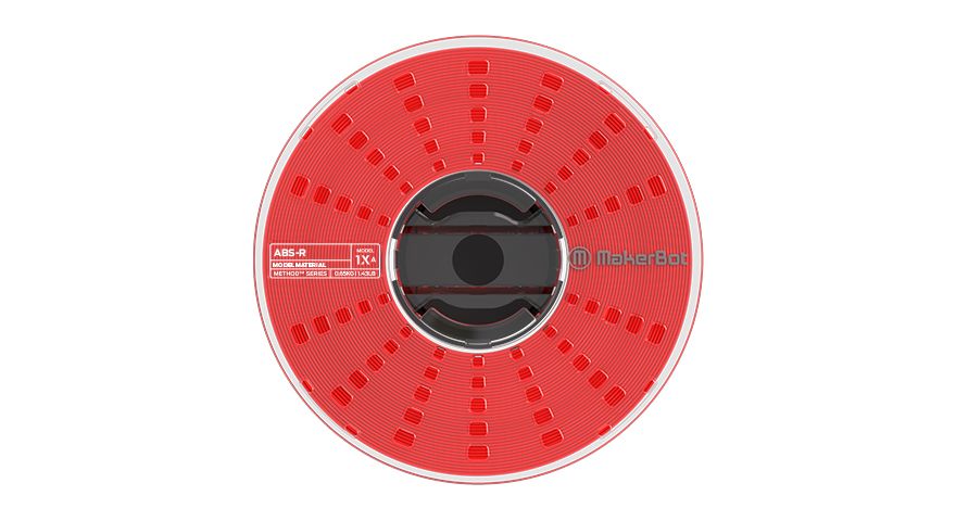 Ultimaker 1.75mm Red ABS-R 3D Printer Filament, 650g