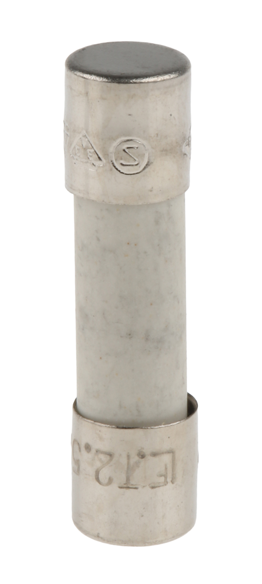 Littelfuse 2.5A T Ceramic Cartridge Fuse, 5 x 20mm
