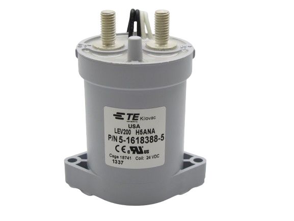 TE Connectivity KiloVac Kilovac LEV200 Contactor, 48 V dc Coil, 1-Pole, 500 A, SPST-NO, 12 → 900 V dc