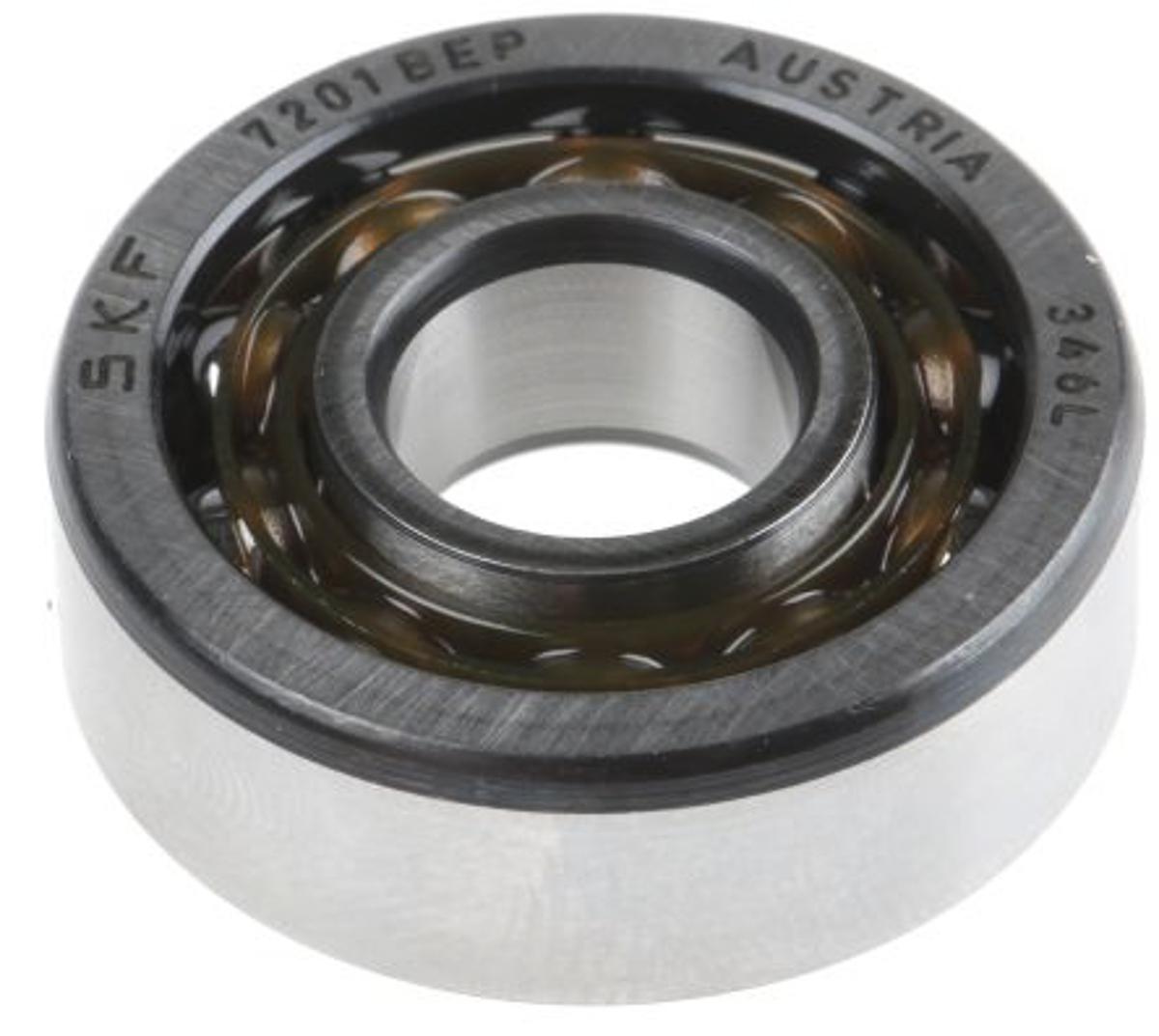 SKF 3308ATN9 2 Row Ball Bearing - 40 mm ID, 90 mm OD 36.5 mm Race Width
