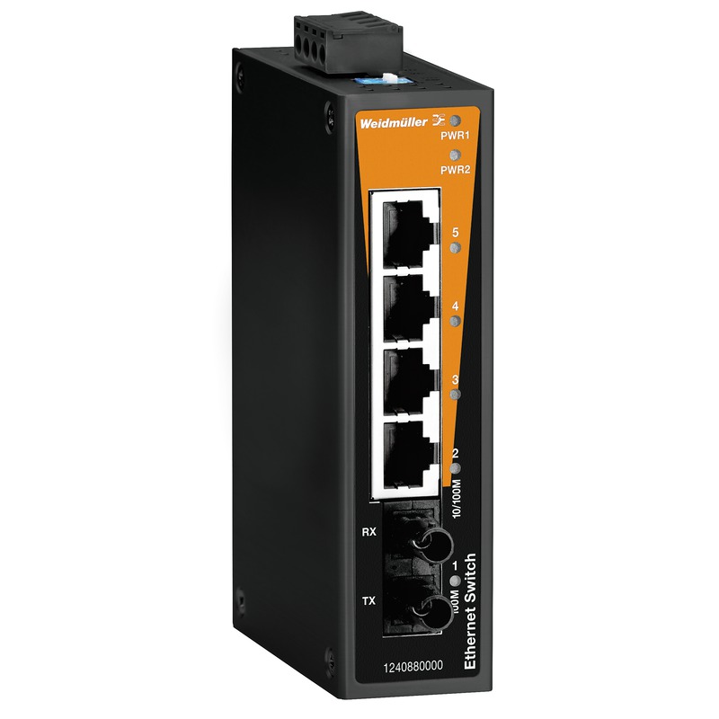 Weidmüller Unmanaged 4 x RJ45 Port Network Switch