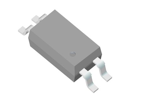 Vishay, TCMT1102 Phototransistor Output Optocoupler, Surface Mount, 4-Pin SOP