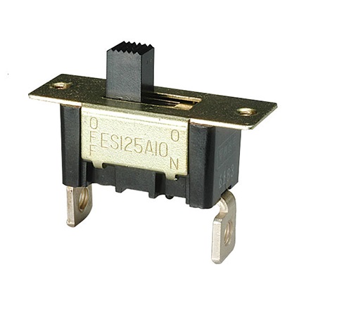 NIDEC COPAL ELECTRONICS GMBH Panel Mount Slide Switch SPST (On)-(On) 15 A Slide