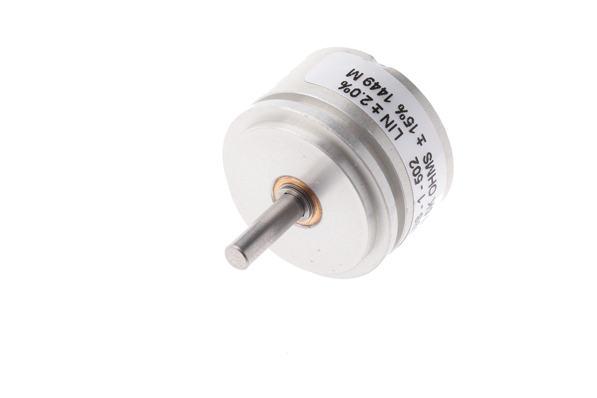 Bourns 6539 5kΩ Rotary Potentiometer 1-Gang Servo Mount, 6539S-1-502