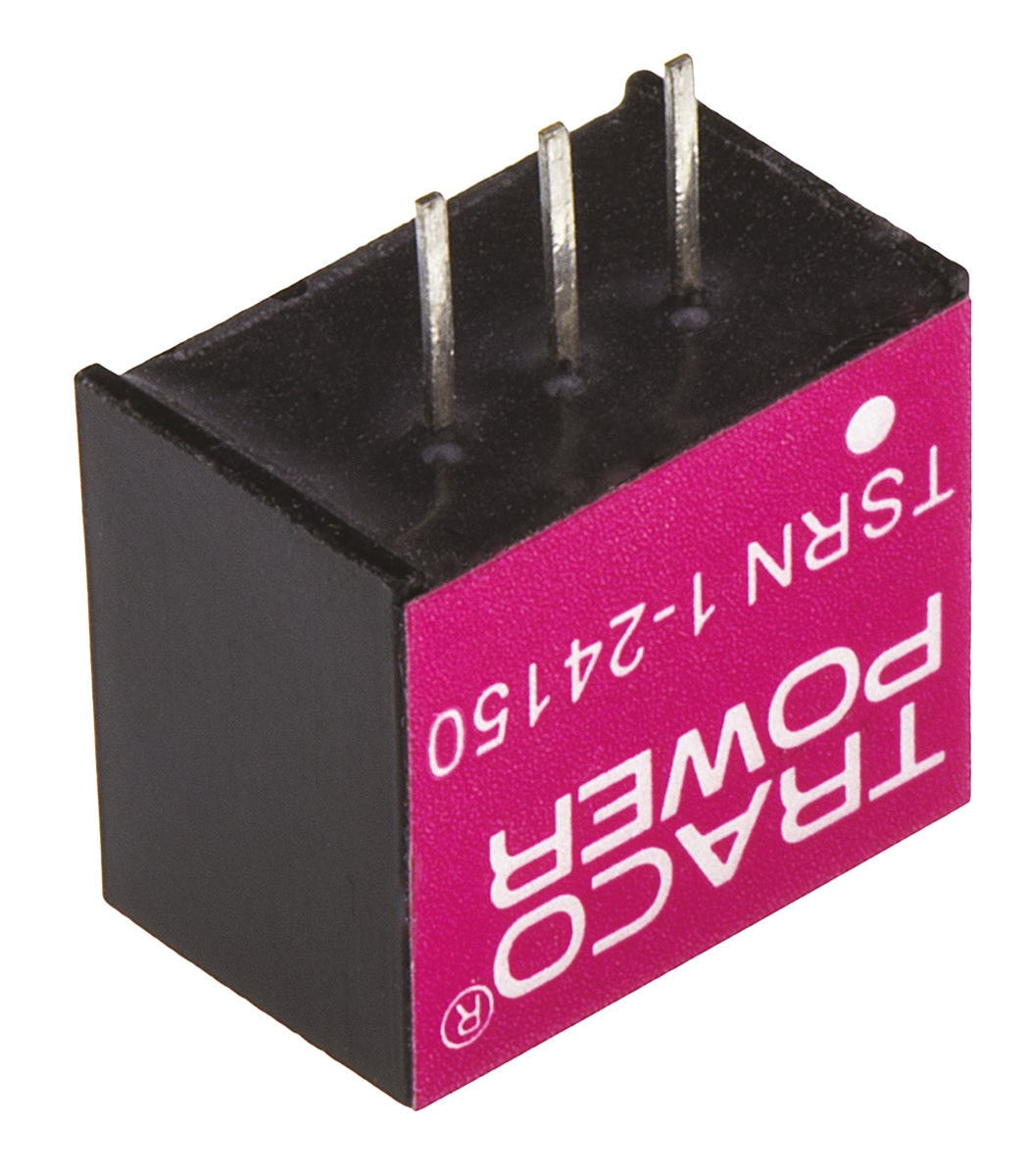 TRACOPOWER Switching Regulator, Through Hole, 15V dc Output Voltage, 16.5 → 21 V dc, 16.5 → 42 V dc Input