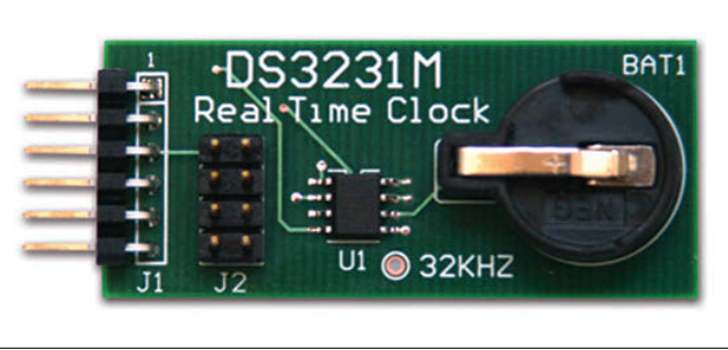 Maxim Integrated DS3231MPMB1#, Real Time Clock Serial-I2C, 6-Pin