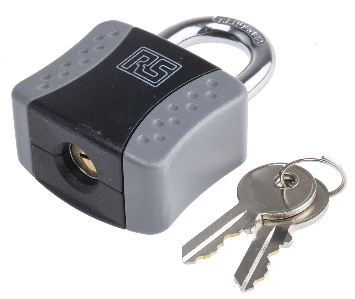 RS PRO Key Steel Padlock, 7mm Shackle, 47mm Body