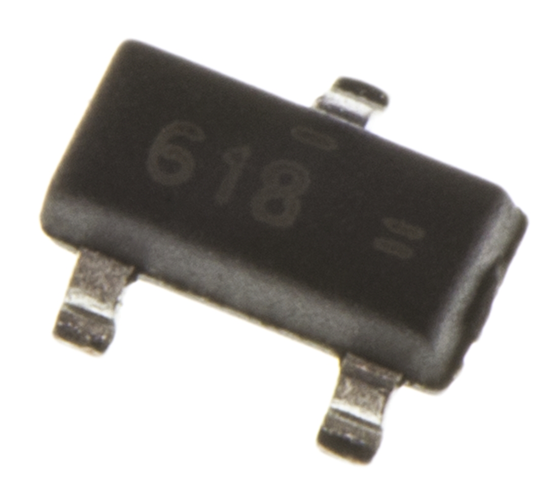 onsemi PowerTrench Type P-Channel MOSFET, 1.25 A, 60 V Enhancement, 3-Pin SOT-23